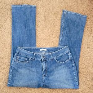 Riders by Lee Mid Rise Boot Cut Jeans sz 14 m